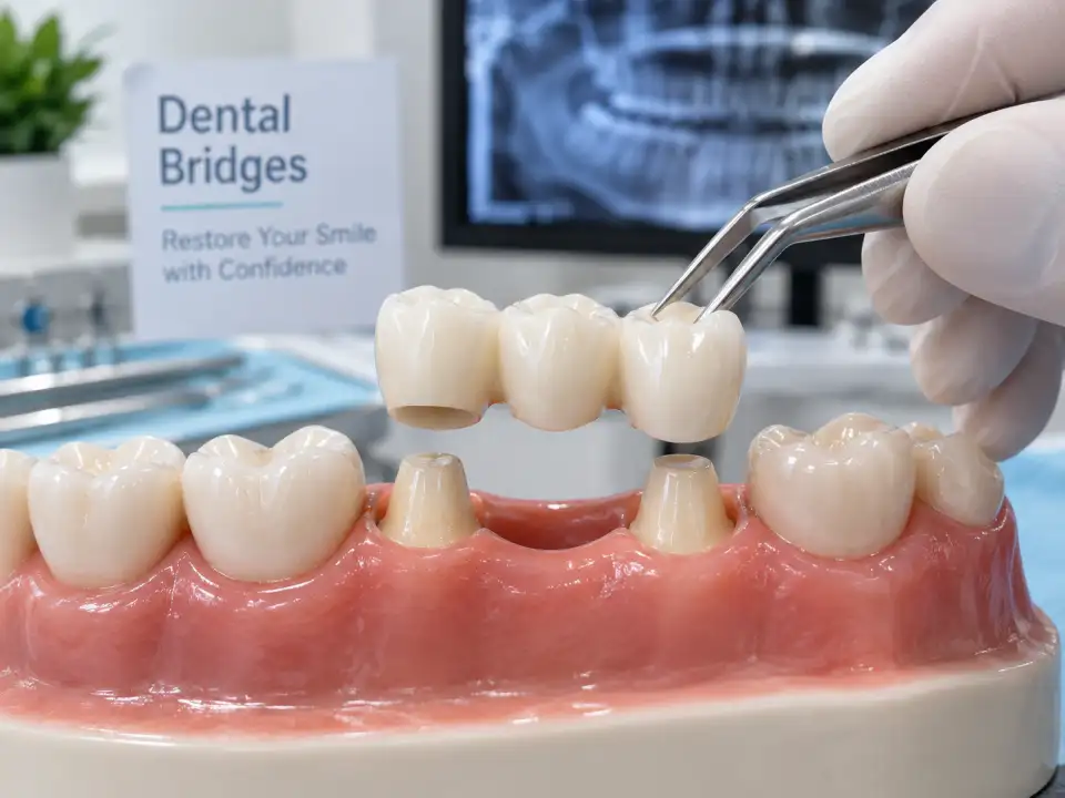 Dental Bridges treatments at Brush & Floss Dental Clinic Rawalpindi